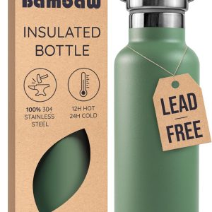 Bambaw Insulated Water Bottle Stainless Steel Eco Friendly-0