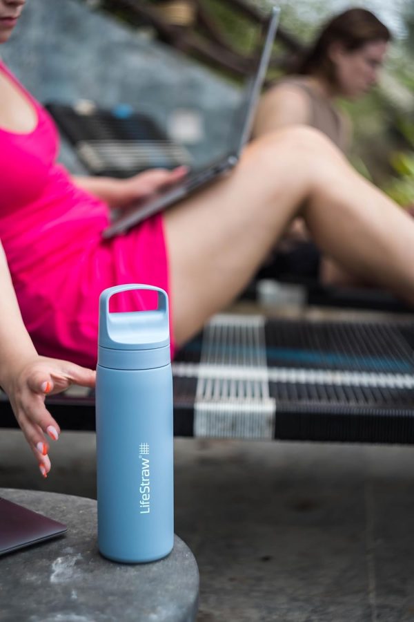 LifeStraw Go Series Filter Water Bottle Stainless Steel-6