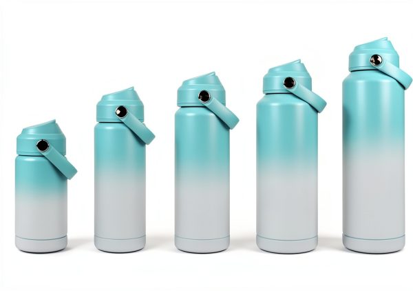 BJPKPK Insulated Water Bottle Stainless Steel Straw Lid-4