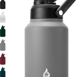 BJPKPK Insulated Water Bottle Stainless Steel 64oz Gray-0