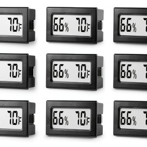 TASOGEN Digital Hygrometer Mini Temperature Humidity Monitor-0