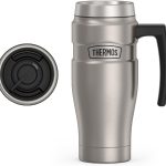Thermos Stainless King Travel Mug Vacuum Insulation Handle-0