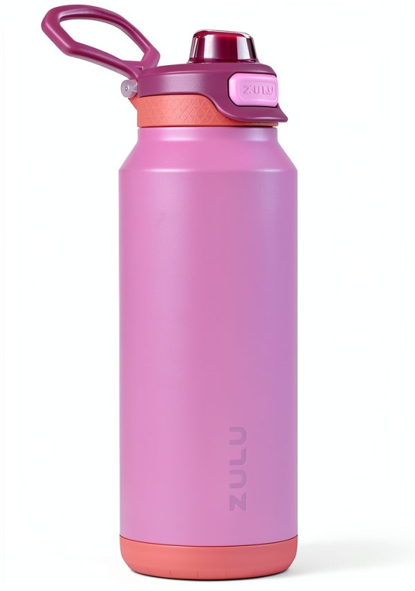 ZULU Powerfill Pro Insulated Water Bottle Stainless Steel-0