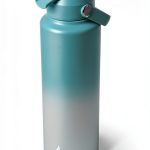 BJPKPK Insulated Water Bottle Stainless Steel Straw Lid-0