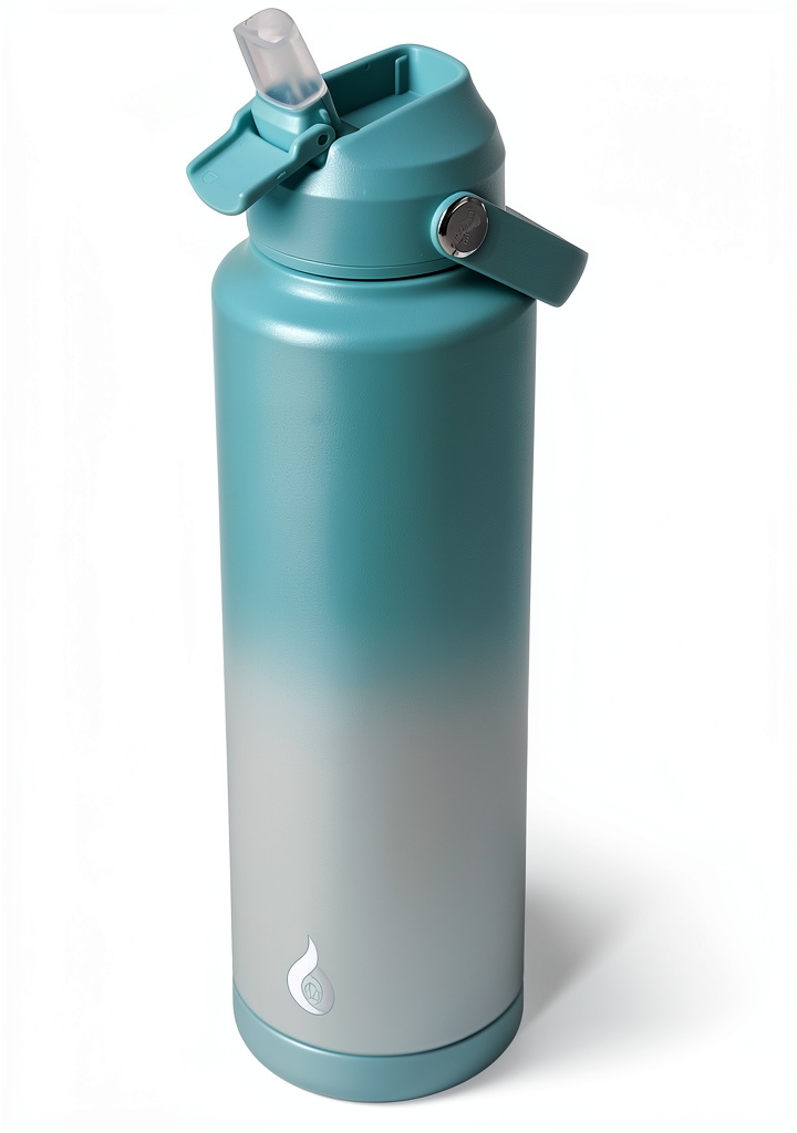 BJPKPK insulated water bottle in use during a hike