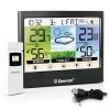 Geevon Weather Station Wireless Indoor Outdoor Thermometer-0