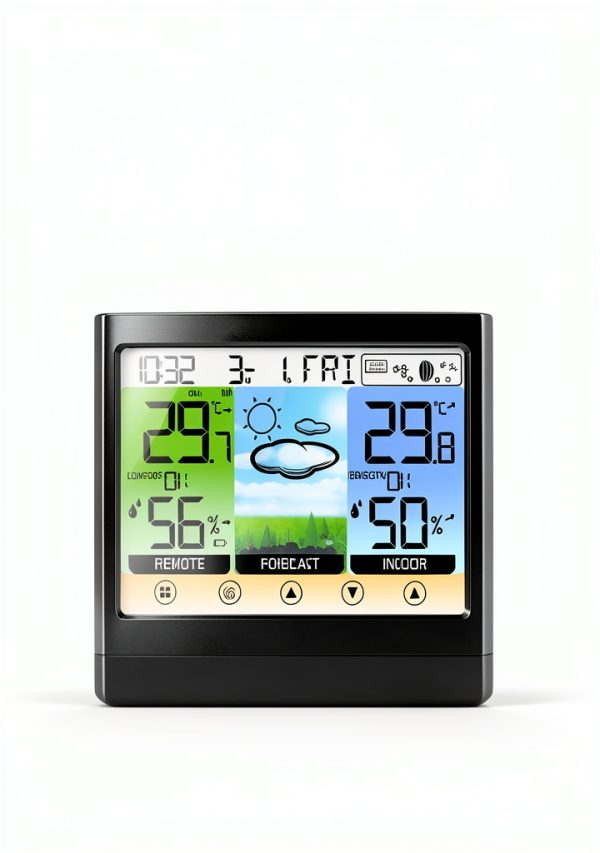 Geevon Weather Station Wireless Indoor Outdoor Thermometer-4