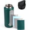 BJPKPK Insulated Water Bottle Stainless Steel Leakproof-2