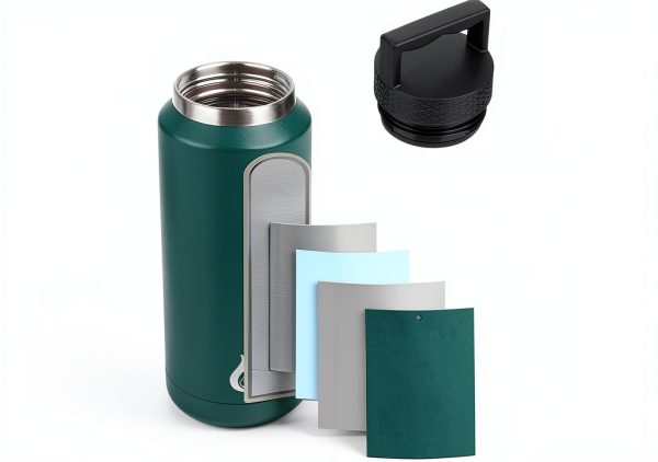 BJPKPK Insulated Water Bottle Stainless Steel Leakproof-2