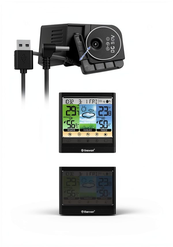 Geevon Weather Station Wireless Indoor Outdoor Thermometer-7