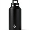 BJPKPK Insulated Water Bottle Stainless Steel 64oz Black-1