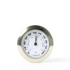 Sluswallow Analog Hygrometer Humidity Monitor Glass Metal-4