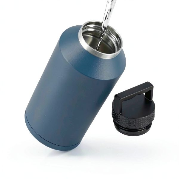 BJPKPK Insulated Water Bottle Stainless Steel 64oz Black-4