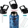 Konokyo Insulated Water Bottle Stainless Steel Marble Ocean-2