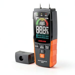 LASELION Moisture Meter Dual Modes Pin Pinless Wood-0