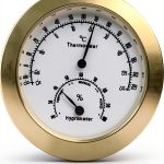 RuiJOTWAT Alloy Thermometer Hygrometer for Instrument-0