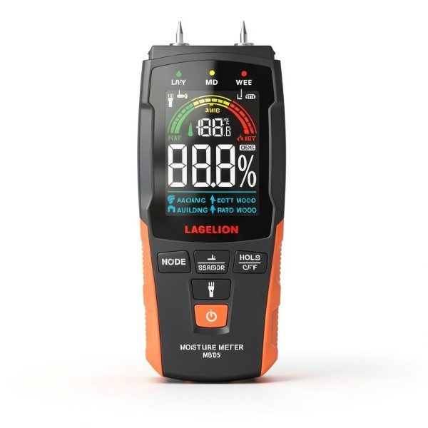 LASELION Moisture Meter Dual Modes Pin Pinless Wood-2