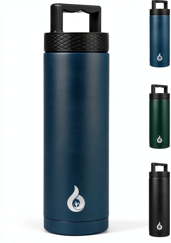 BJPKPK Insulated Water Bottle Stainless Steel Leakproof-0