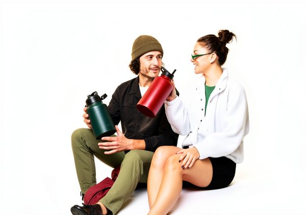 BJPKPK Insulated Water Bottle Stainless Steel 64oz Army-5