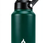 BJPKPK Insulated Water Bottle Stainless Steel 64oz Army-0