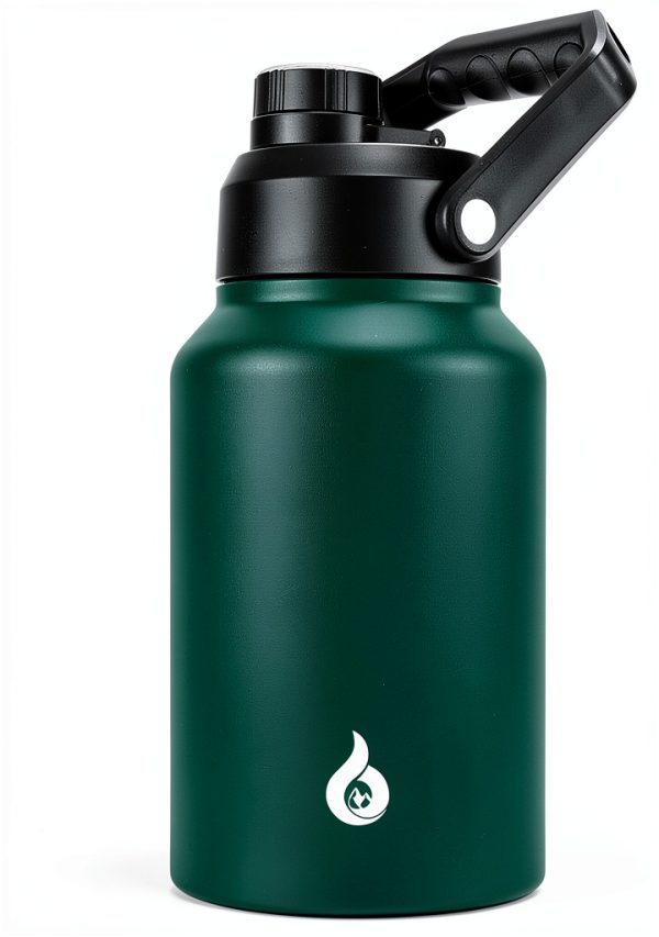 BJPKPK Insulated Water Bottle Stainless Steel 64oz Army-0