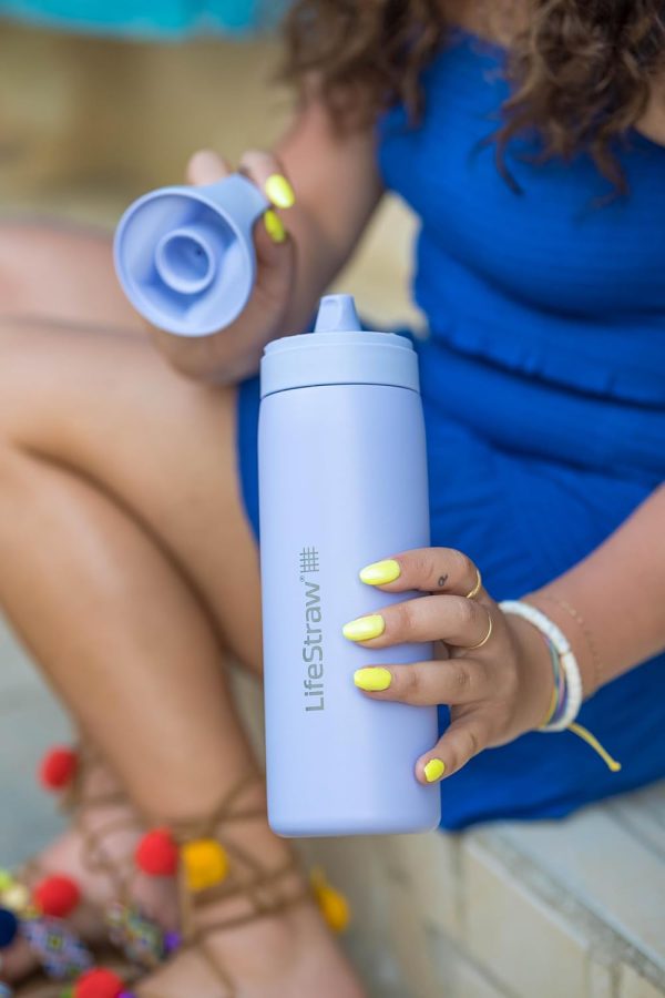 LifeStraw Go Series Filter Water Bottle Stainless Steel-5