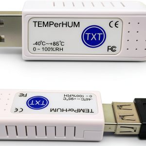 TEMPerHUM PC USB Hygrometer Thermometer Blue Digital Monitor-0
