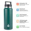 BJPKPK Insulated Water Bottle Stainless Steel Leakproof-1
