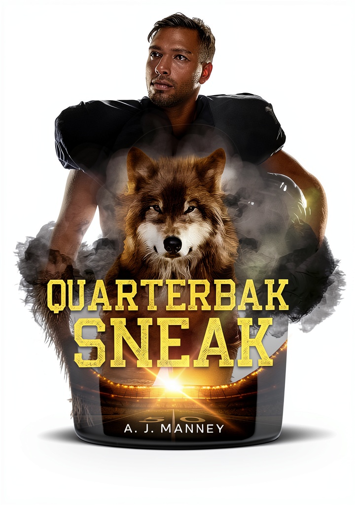 Wolves of FMU Book 1 cover showcasing fantasy romance elements