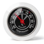 Ipetboom Round Analog Hygrometer for Patio Humidity-0