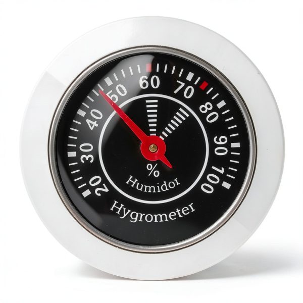 Ipetboom Round Analog Hygrometer for Patio Humidity-0