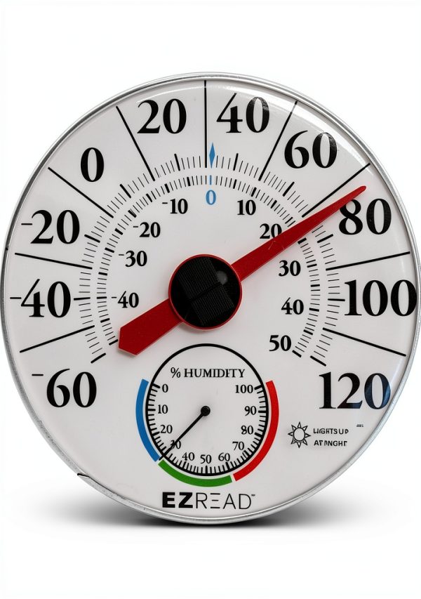 Outdoor Hygrometer EZRead 12in Decorative-0