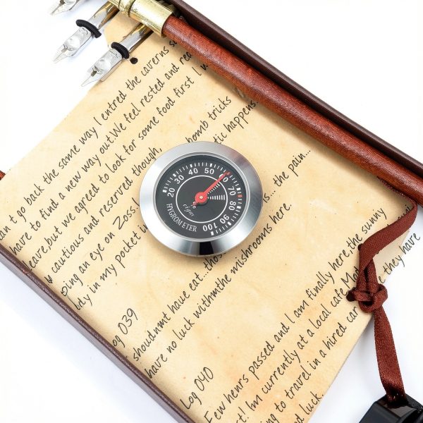 Ipetboom Round Analog Hygrometer for Patio Humidity-5
