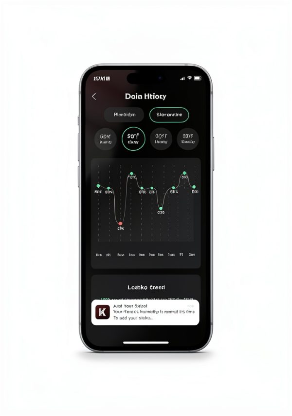 Klaro Humidor Hygrometer CASEELEGANCE WiFi Monitor-3