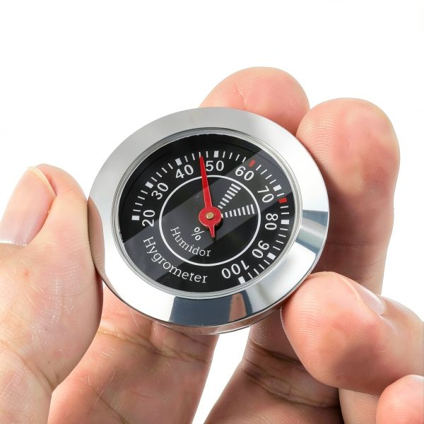 Ipetboom Round Analog Hygrometer for Patio Humidity-2