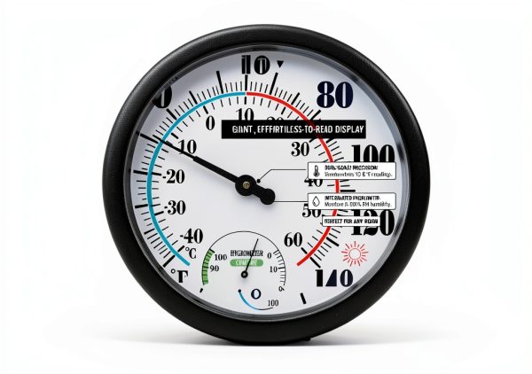 Outdoor Thermometer Generic Dual Function-5