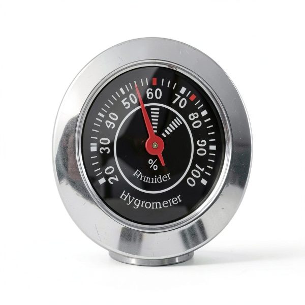 Ipetboom Round Analog Hygrometer for Patio Humidity-8