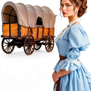Wagon Train Women Kindle eBook Long Valley Press Frontier Story-0