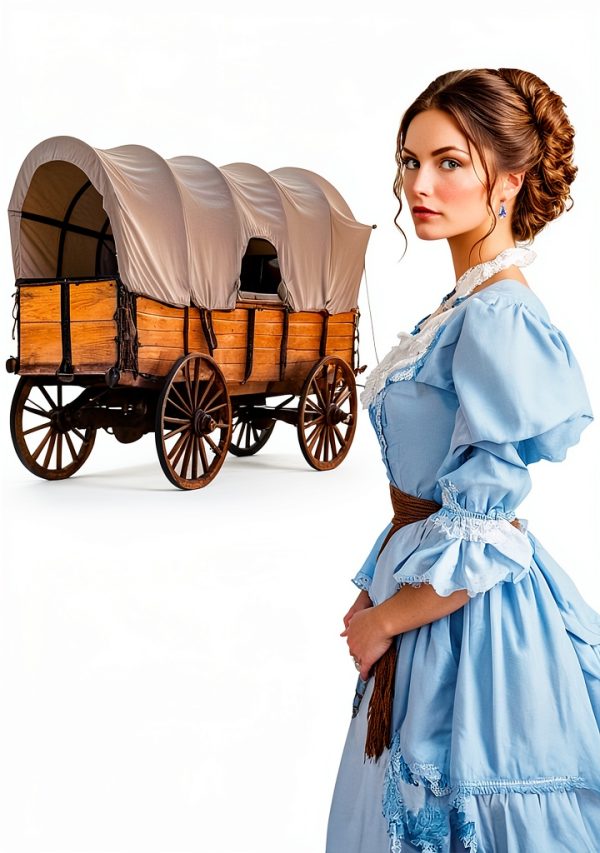 Wagon Train Women Kindle eBook Long Valley Press Frontier Story-0