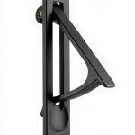 Brass Edge Pull by IDH St. Simons 14020-019 4-Inch Matte Black-0