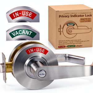 Privacy Indicator Door Lock Polar Tangro ANSI Grade 2 Stainless Steel-0
