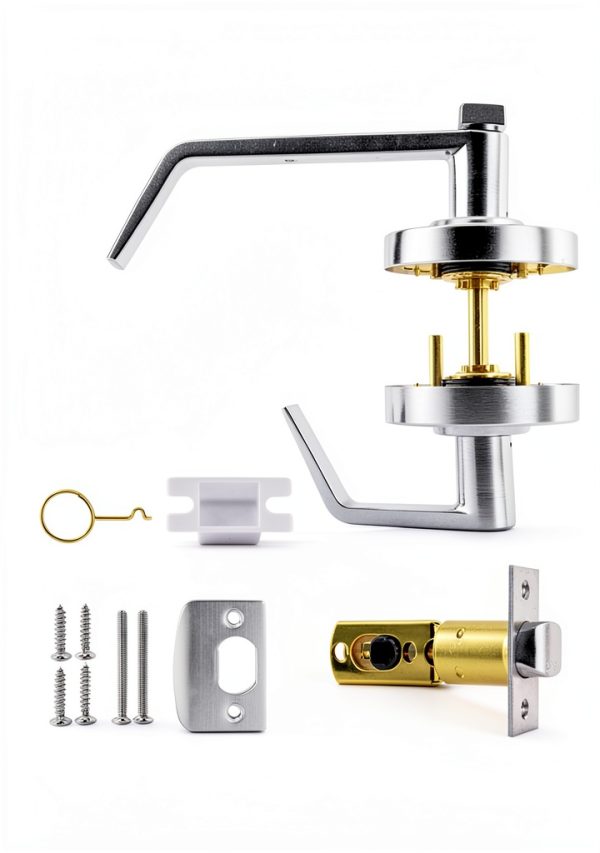 Privacy Indicator Door Lock Polar Tangro ANSI Grade 2 Stainless Steel-1