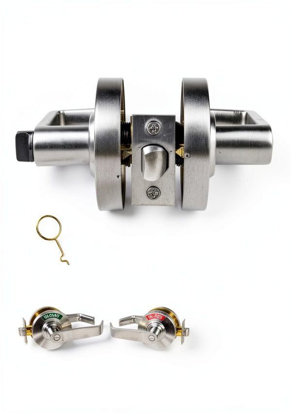 Privacy Indicator Door Lock Polar Tangro ANSI Grade 2 Stainless Steel-4